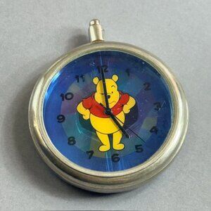 Vintage Walt Disney Watch Disneyland Wristwatch Winnie Pooh Pocket Stop Japan